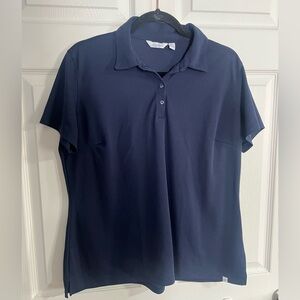 Lady Hagen Navy Blue Golf or Tennis Polo